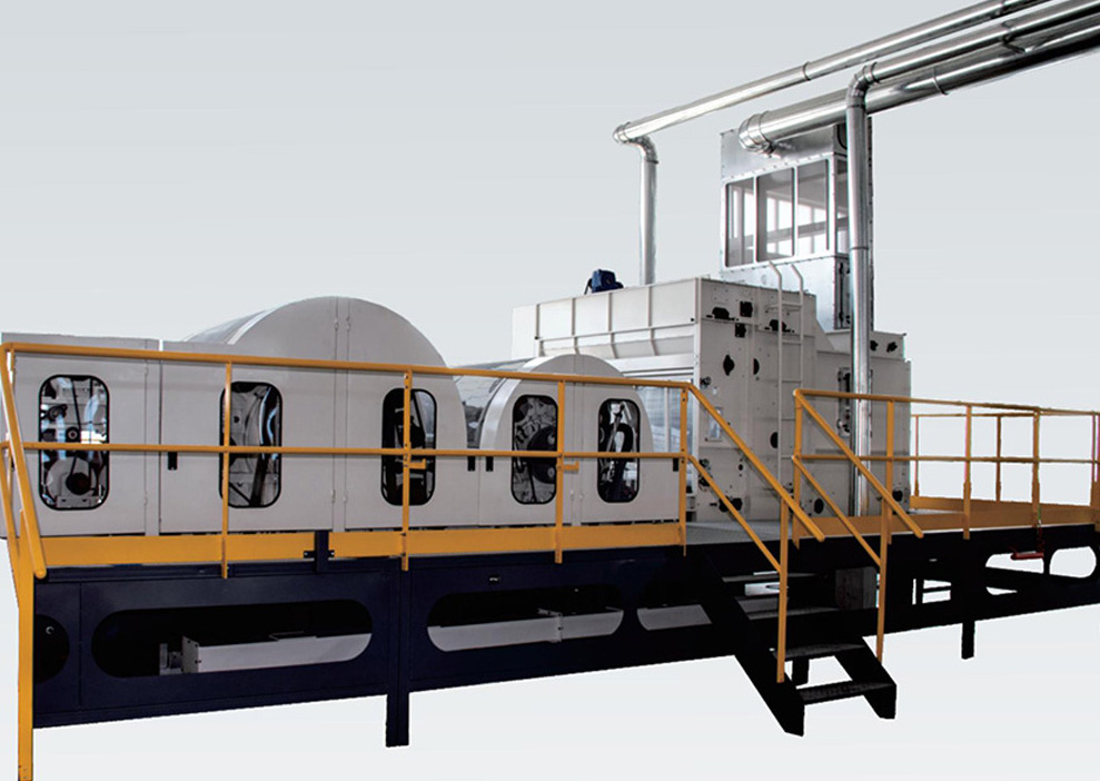 Máy chải — thiết bị trong dây chuyền vải không dệt